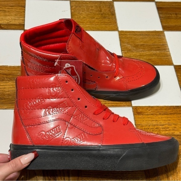 Vans Sk8-Hi Platform 2 David Bowie Ziggy Stardust Sneaker Size 6 Women - Picture 4 of 11